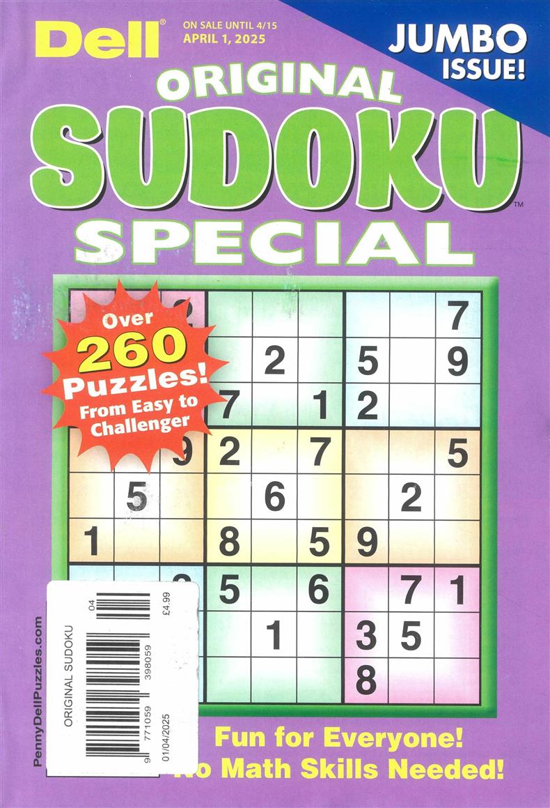 Original Sudoku - 01/04/2025