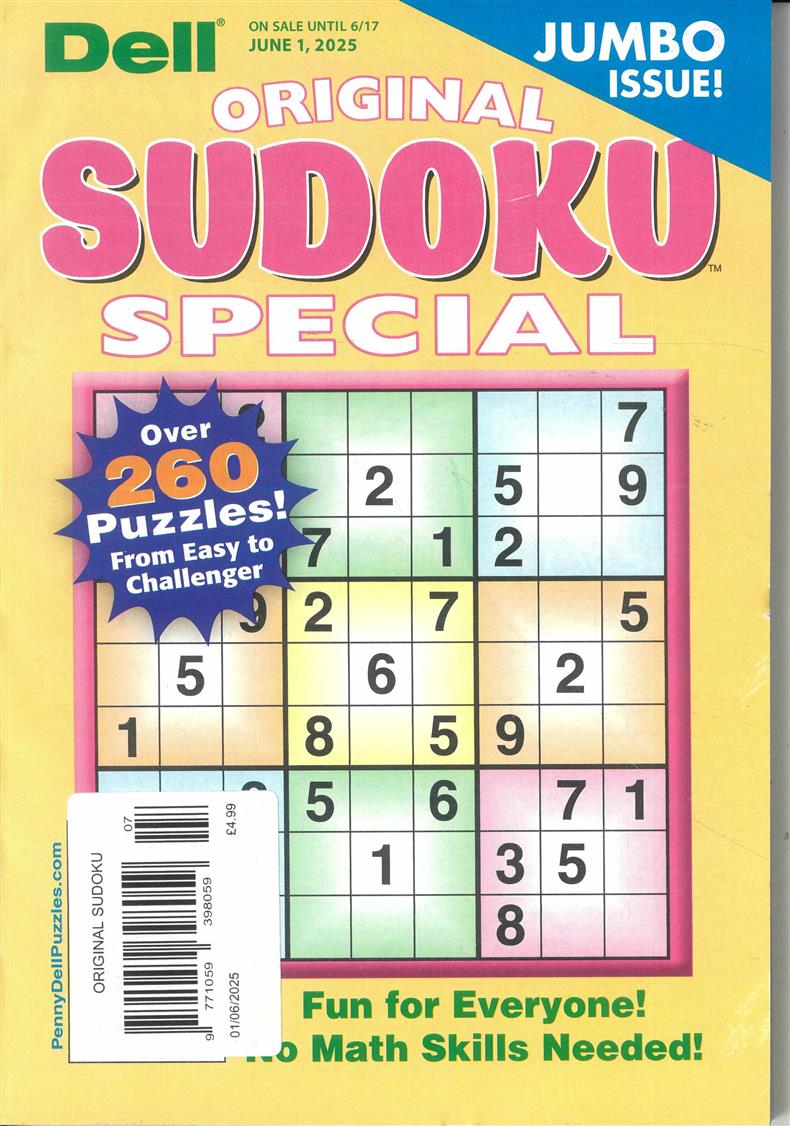 Original Sudoku - 01/06/2025