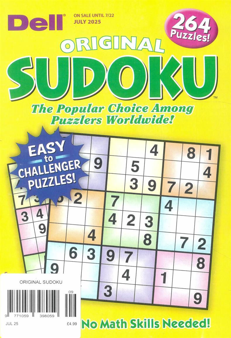 Original Sudoku - JUL 25