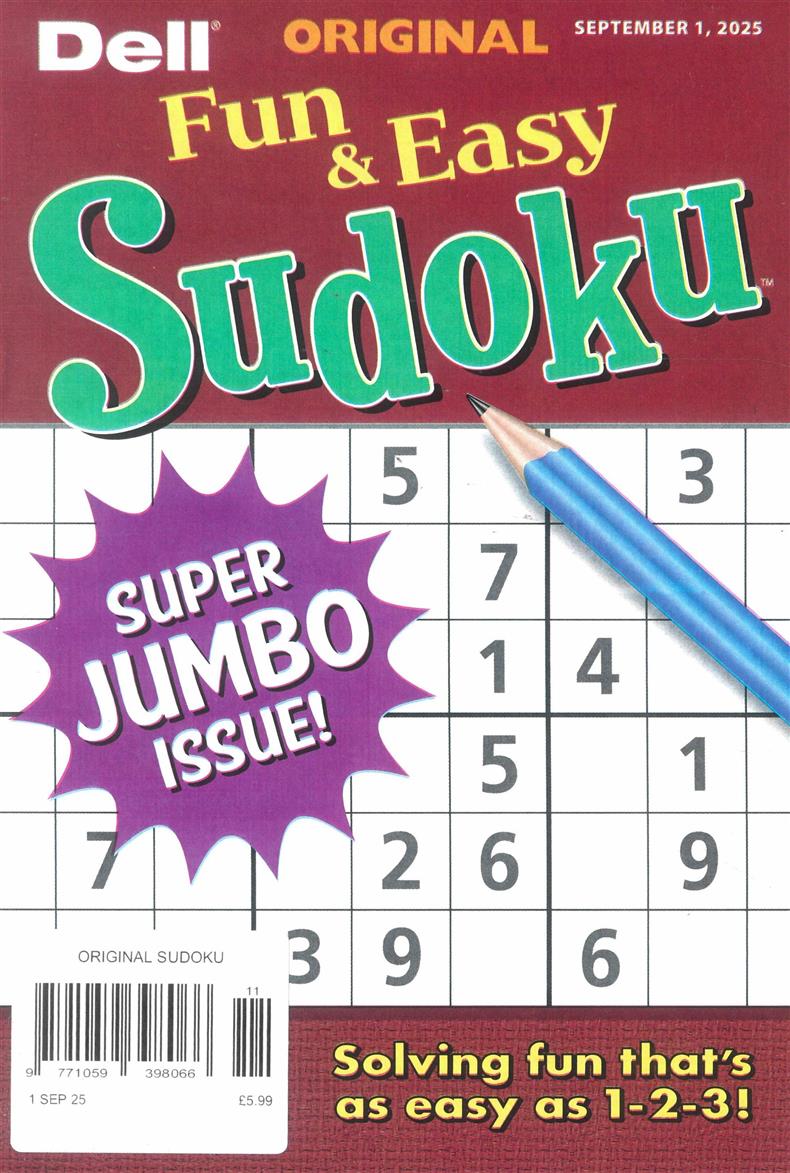 Original Sudoku - 01/09/2025