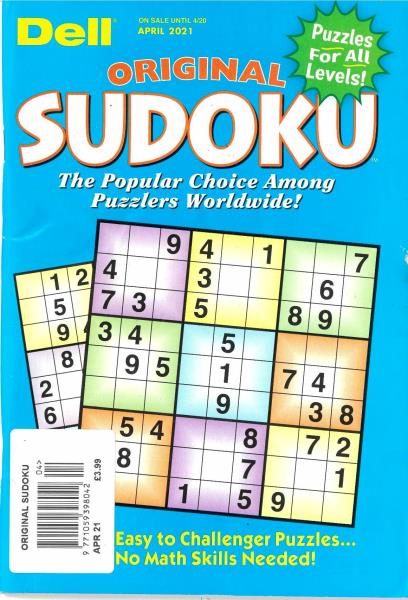 Original Sudoku magazine