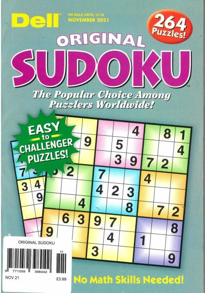 Original Sudoku Magazine