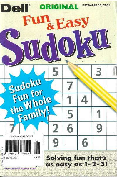Original Sudoku Magazine