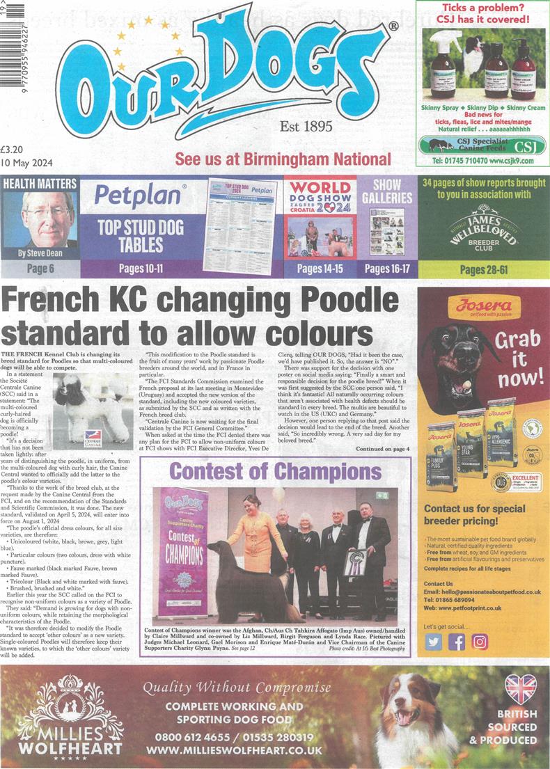 Our Dogs - 10/05/2024