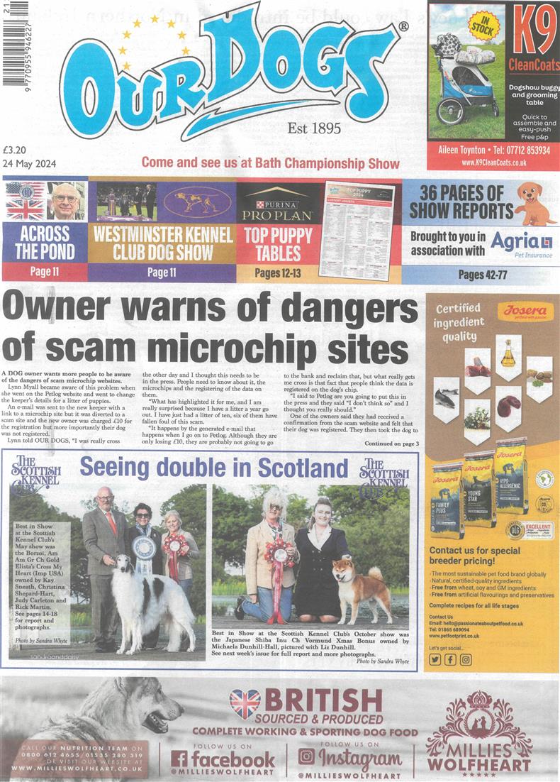 Our Dogs - 24/05/2024