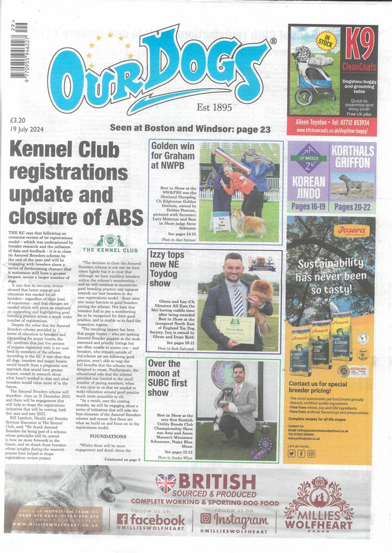 Our Dogs - 19/07/2024