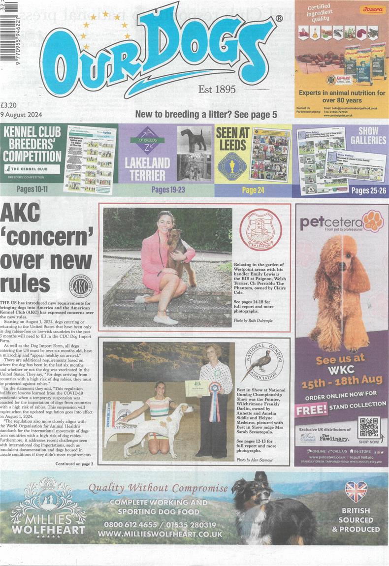 Our Dogs - 09/08/2024