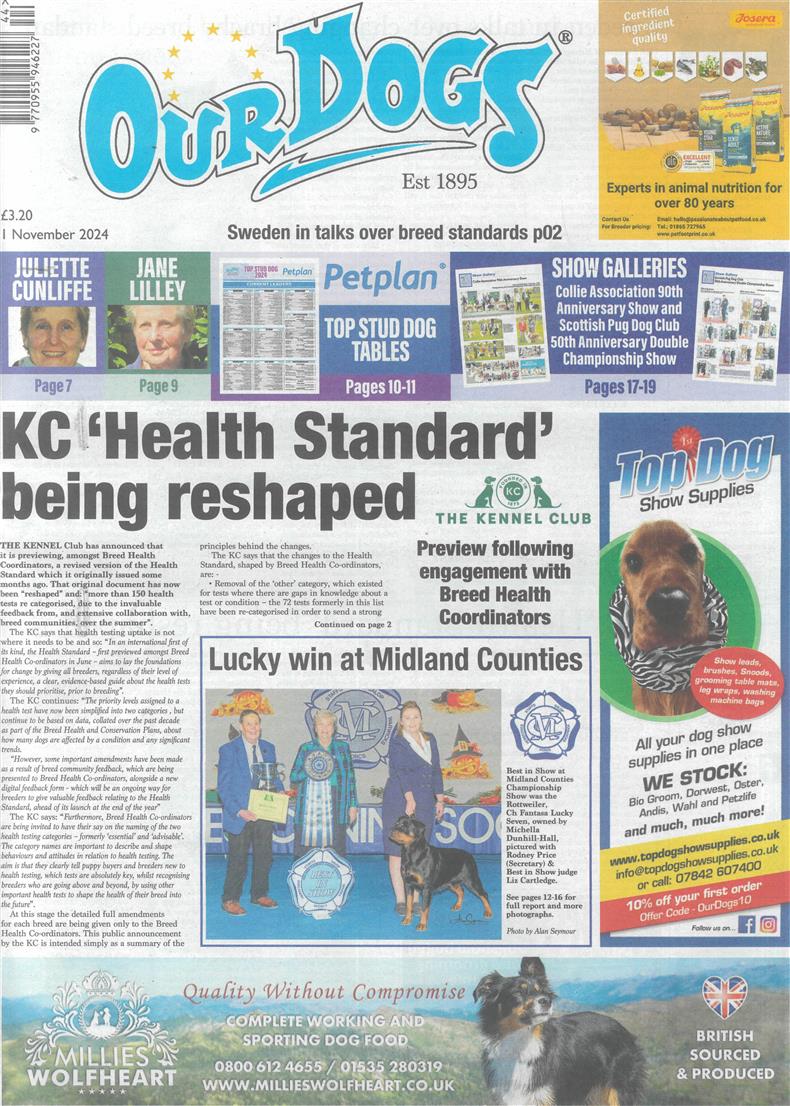 Our Dogs - 01/11/2024