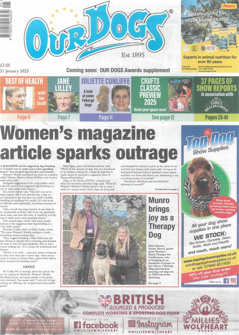 Our Dogs - 31/01/2025