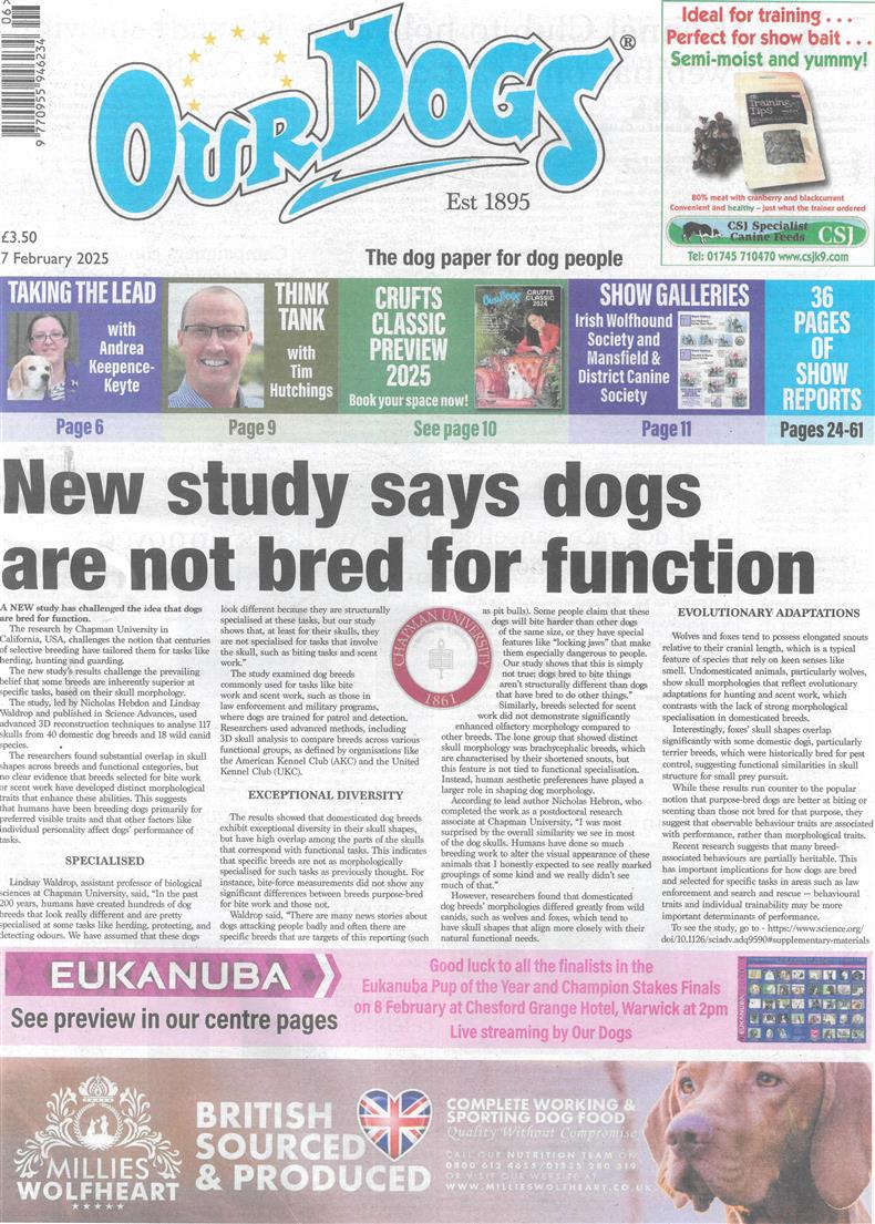 Our Dogs - 07/02/2025