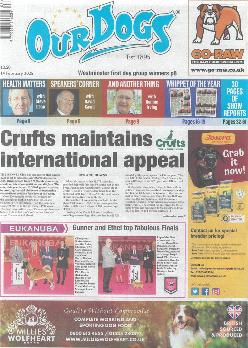 Our Dogs - 14/02/2025