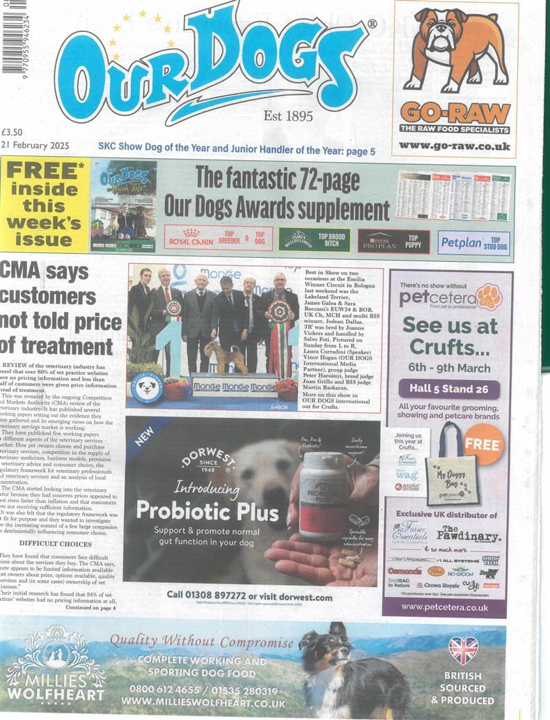 Our Dogs - 21/02/2025