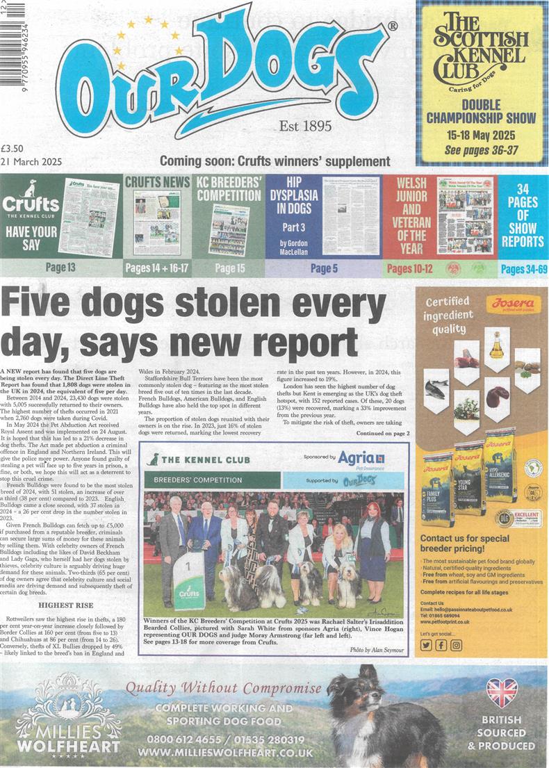 Our Dogs - 21/03/2025