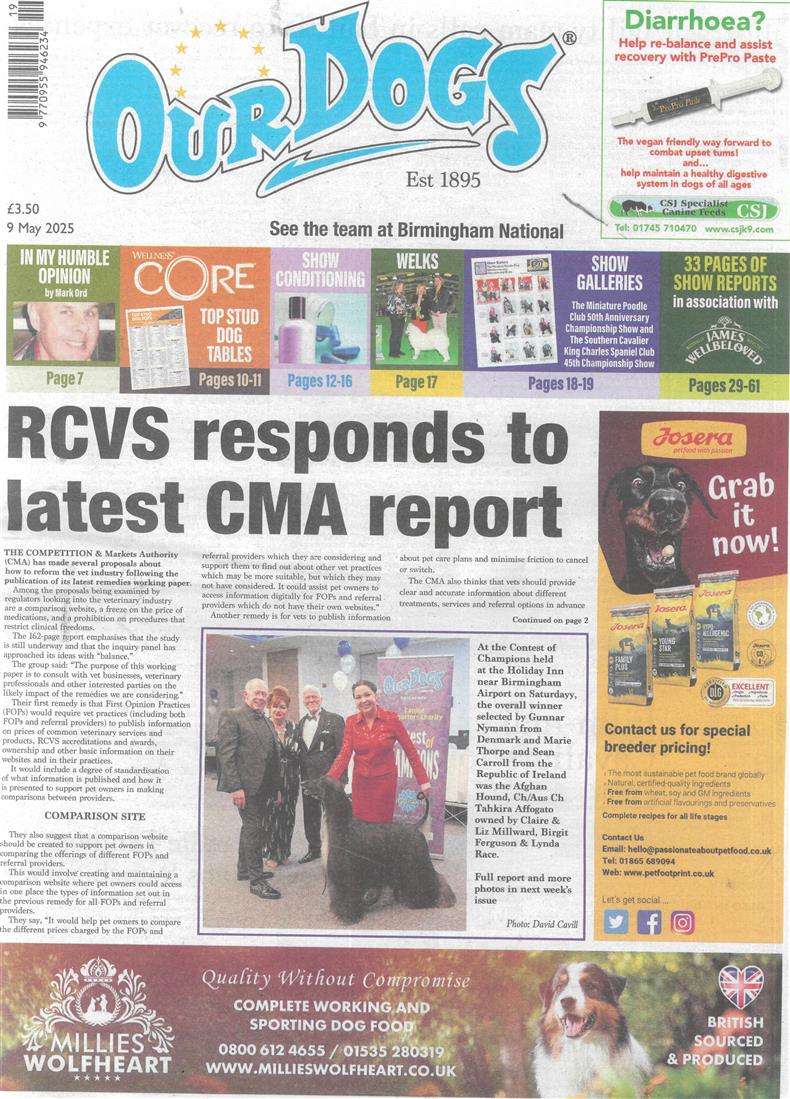 Our Dogs - 09/05/2025