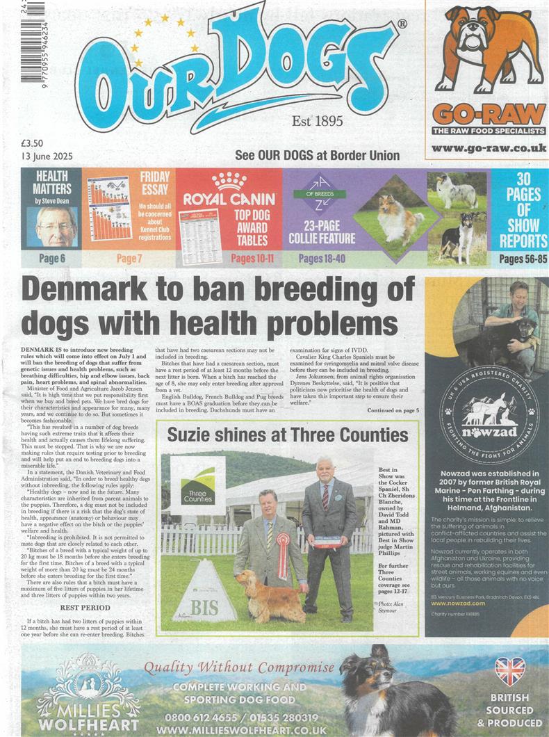 Our Dogs - 13/06/2025