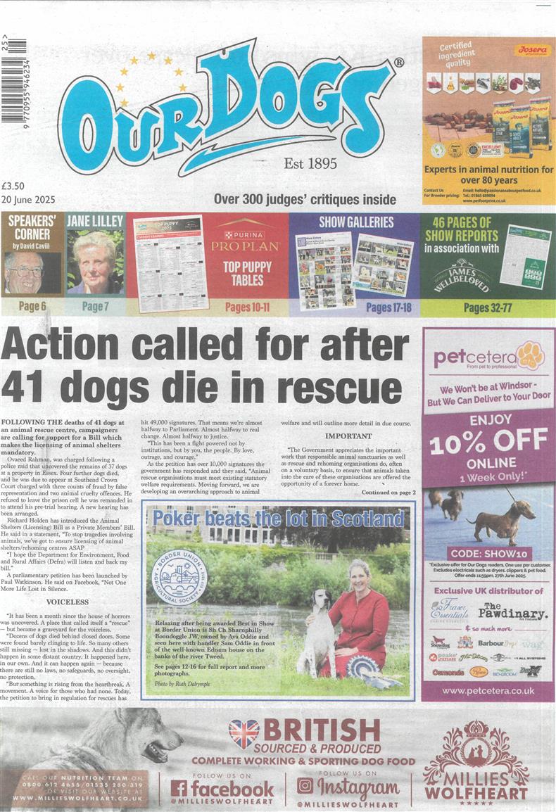 Our Dogs - 20/06/2025