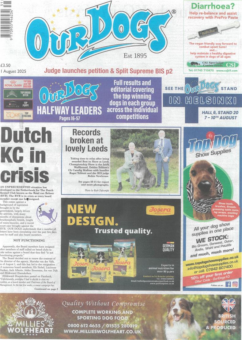 Our Dogs - 01/08/2025