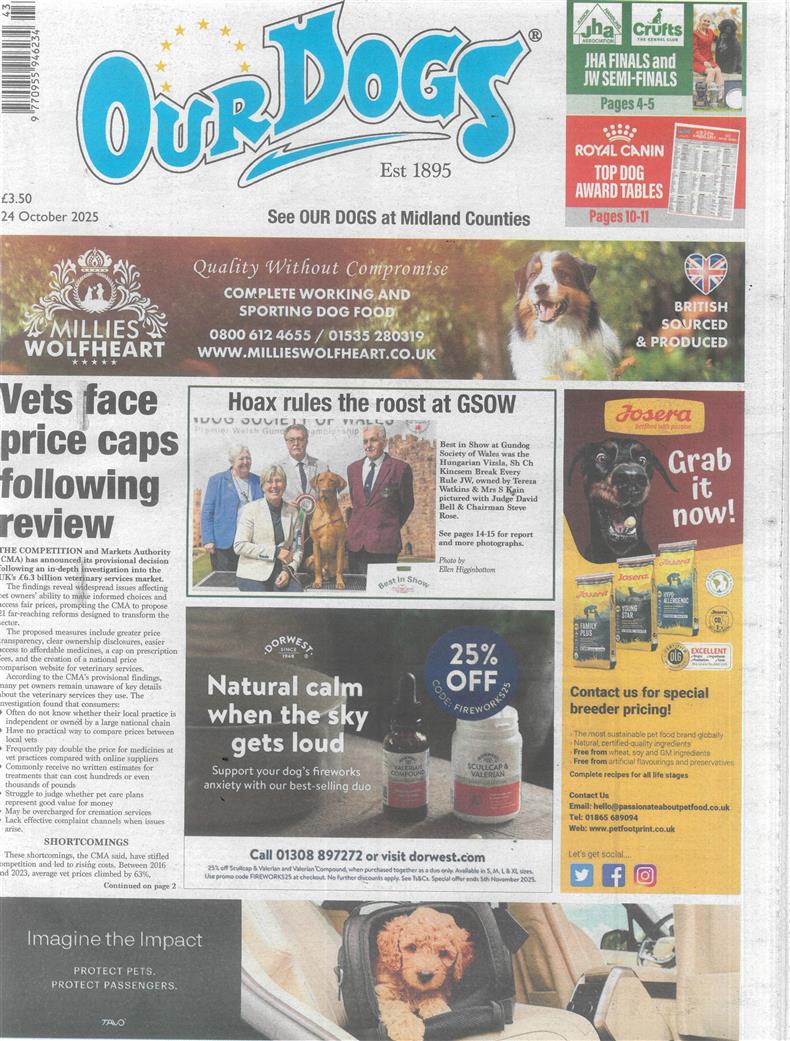 Our Dogs - 24/10/2025