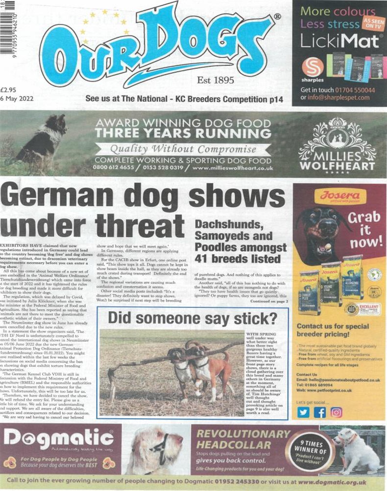 Our Dogs Magazine Issue 06/05/2022