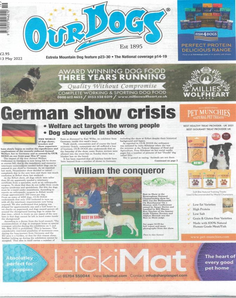 Our Dogs Magazine Issue 13/05/2022