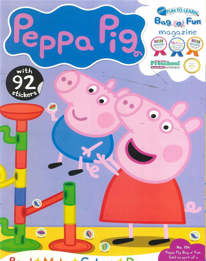 Peppa Pig Bag O Fun Magazine Subscription