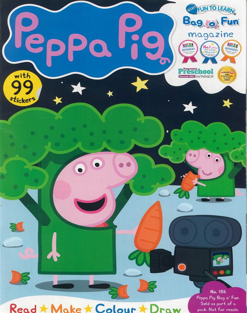 Peppa Pig Bag O Fun Magazine Subscription