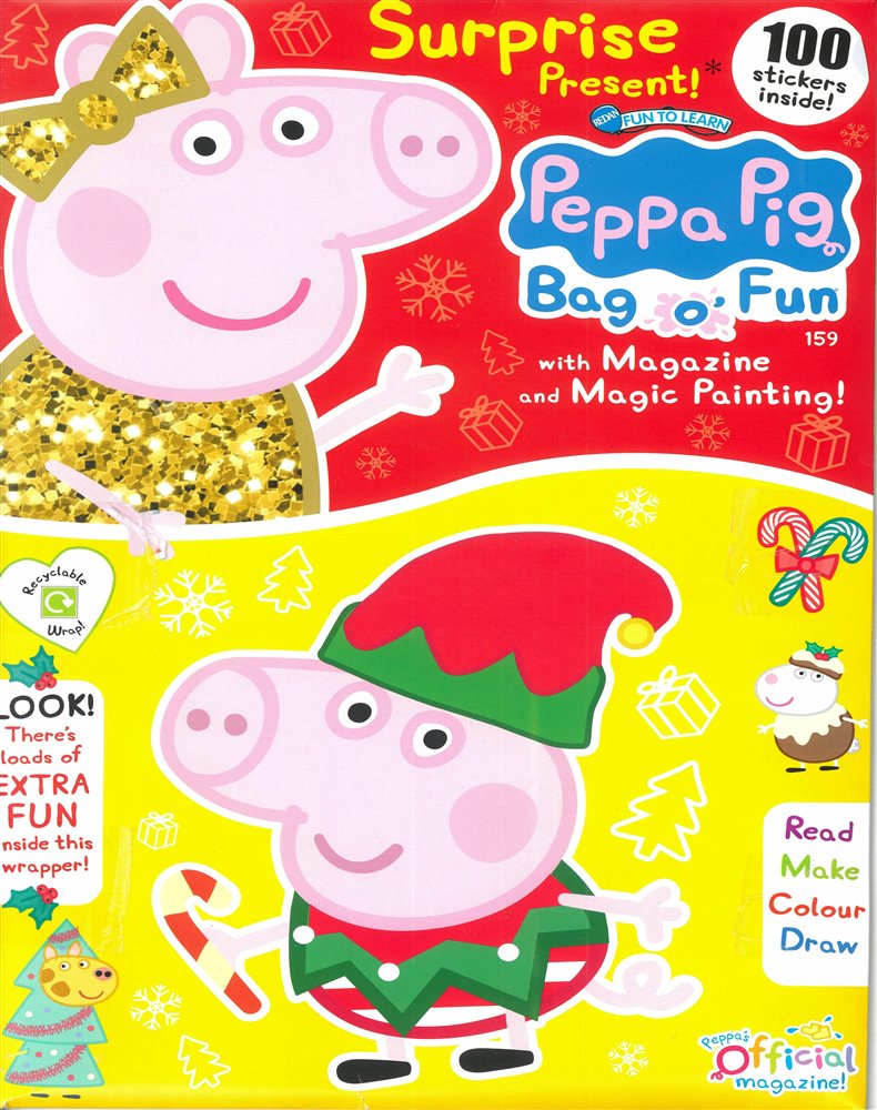 Peppa Pig Bag O Fun Magazine Subscription