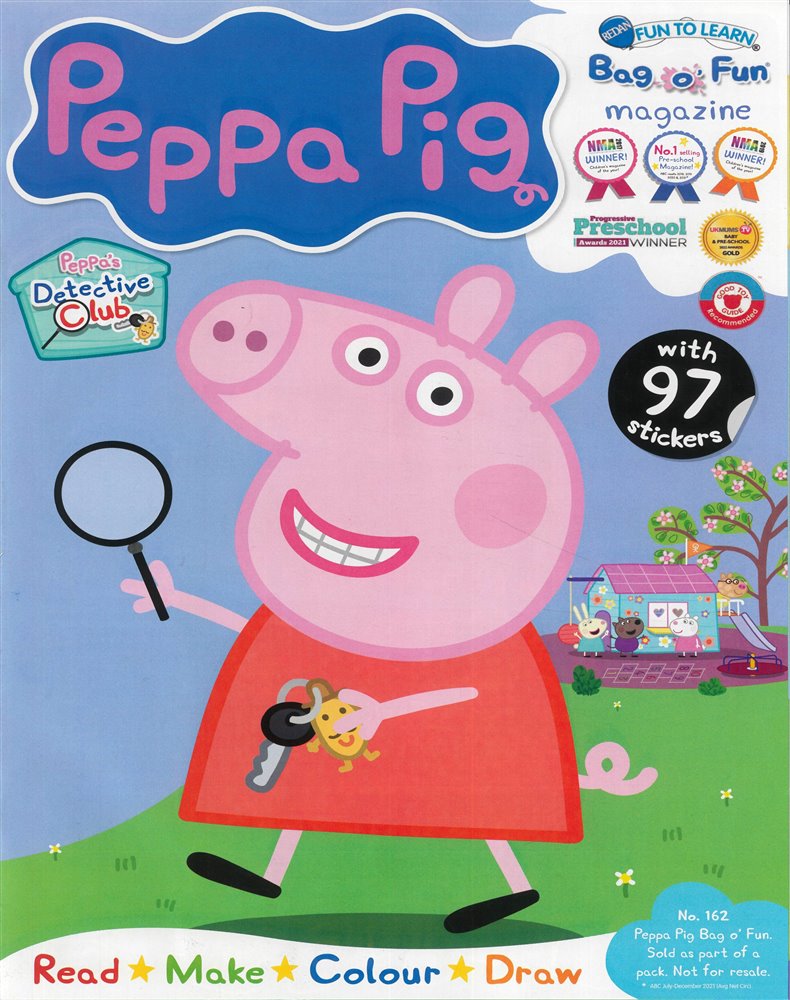 Peppa Pig Bag O Fun Magazine Subscription