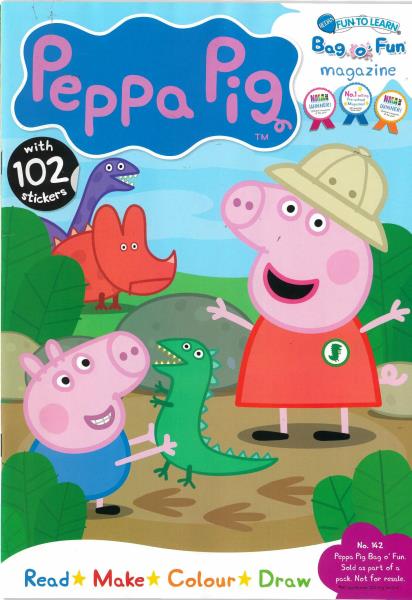 Peppa Pig Bag O Fun Magazine