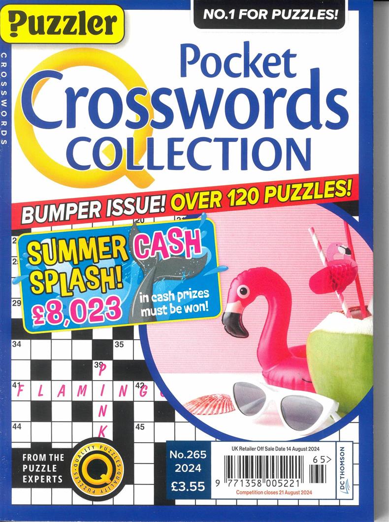 PUZZLER Q POCK CROSSWORDS - NO 265