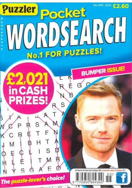 Pocket Puzzler Wordsearch Magazine