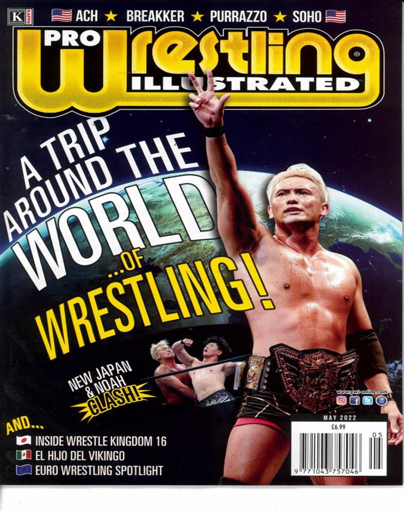 Pro Wrestling Illustrated Magazine Issue MAY 22