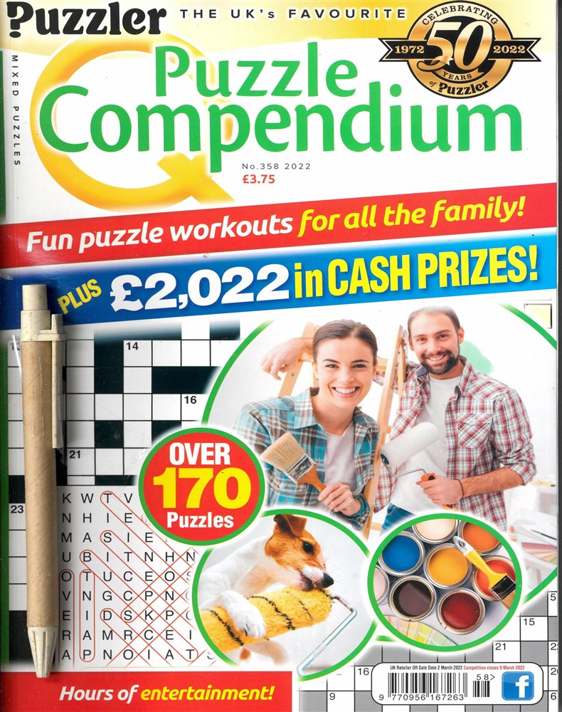 Puzzle Compendium Magazine Issue NO 358