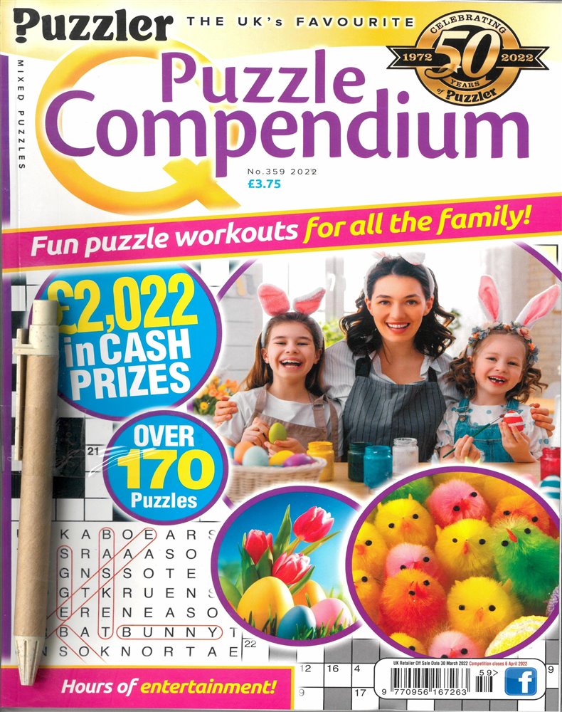 Puzzle Compendium Magazine Issue NO 359