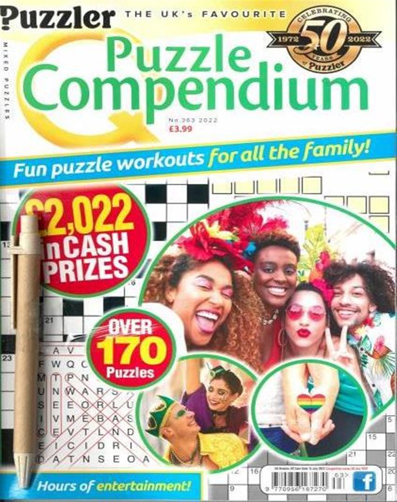 Puzzle Compendium Magazine Issue NO 363