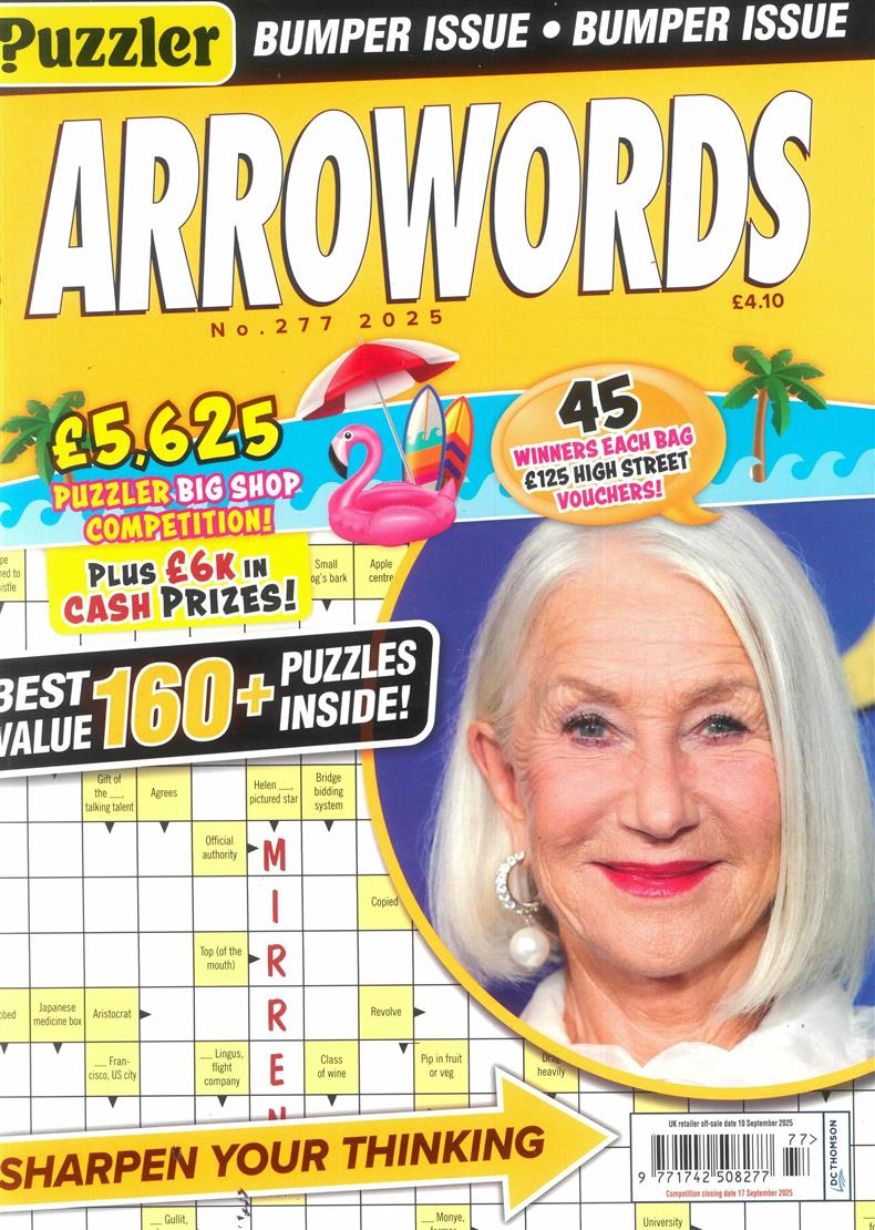 Puzzler Arrowords - NO 277