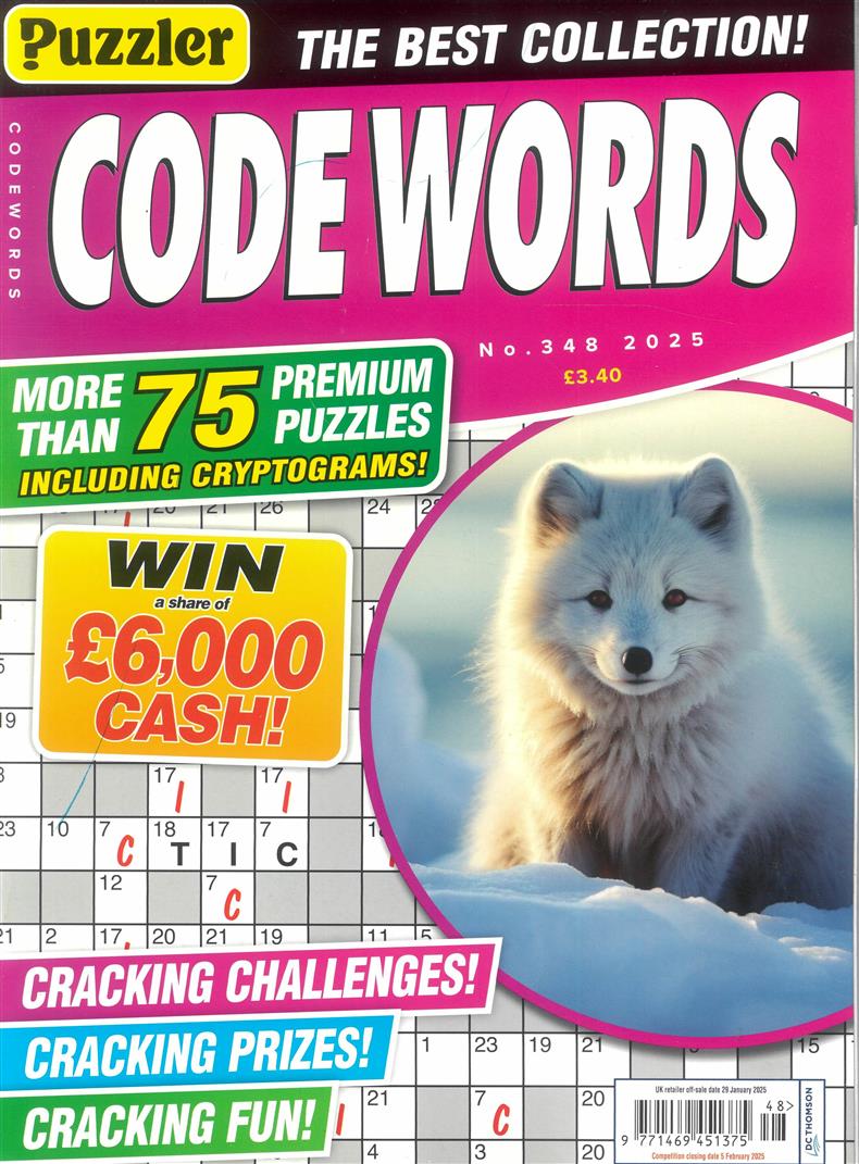 Puzzler Codewords - NO 348