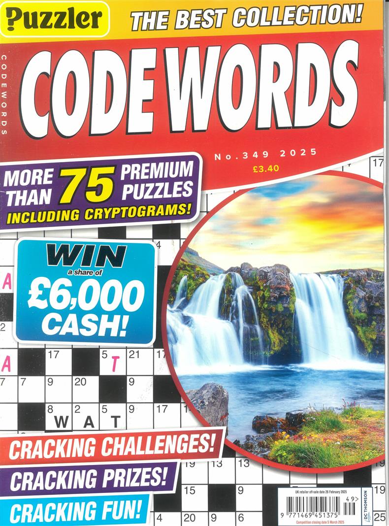 Puzzler Codewords - NO 349