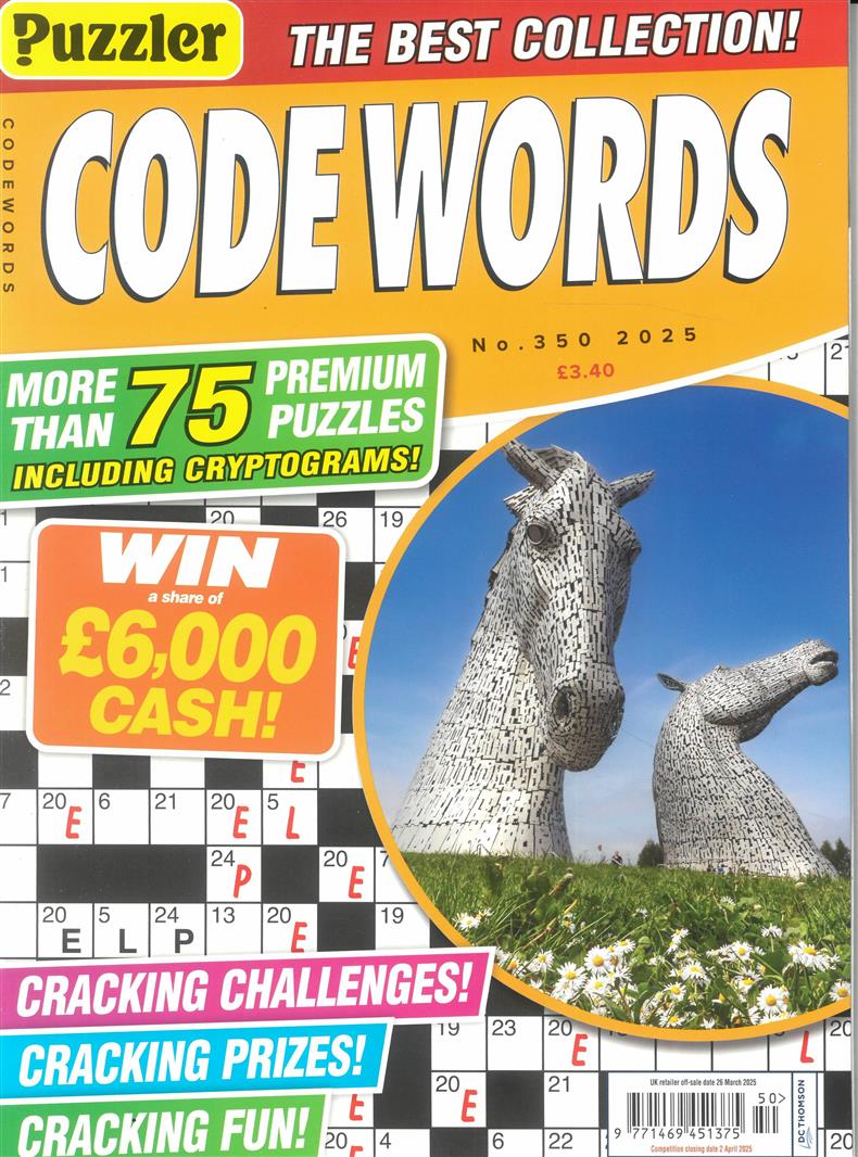 Puzzler Codewords - NO 350