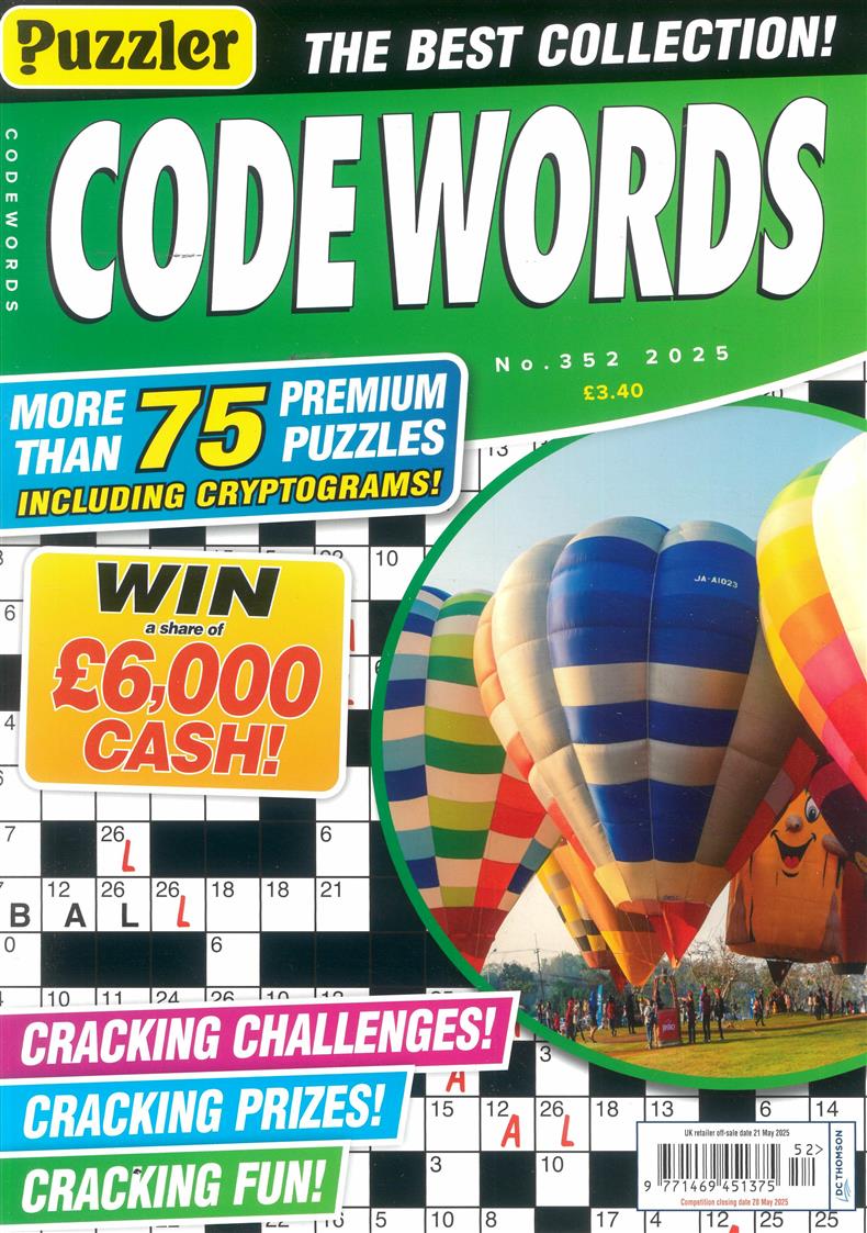 Puzzler Codewords - NO 352