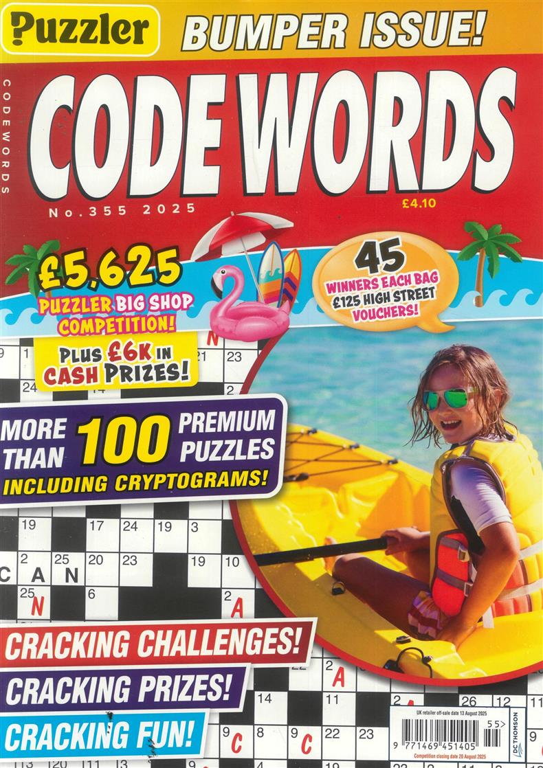Puzzler Codewords - NO 355