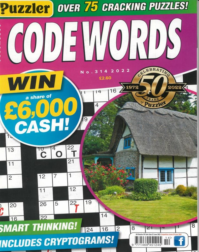Puzzler Codewords Magazine Subscription