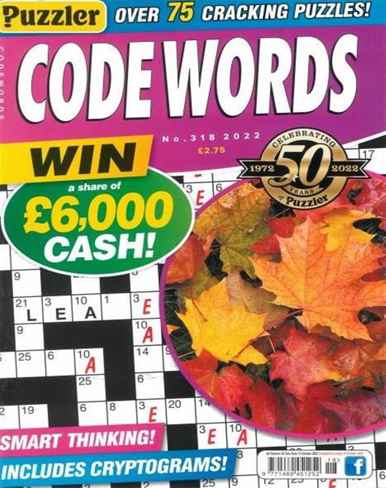 Puzzler Codewords Magazine Subscription