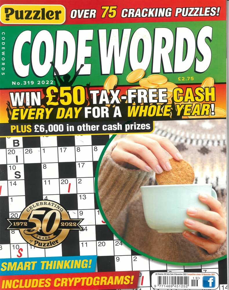 Puzzler Codewords Magazine Subscription