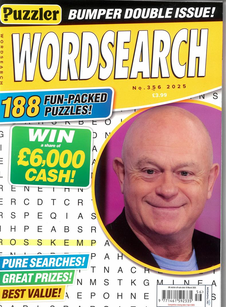 Puzzler Wordsearch - NO 356