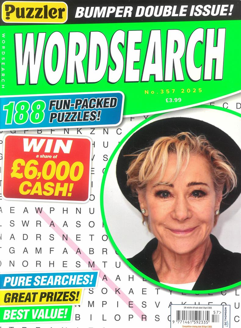 Puzzler Wordsearch - NO 357