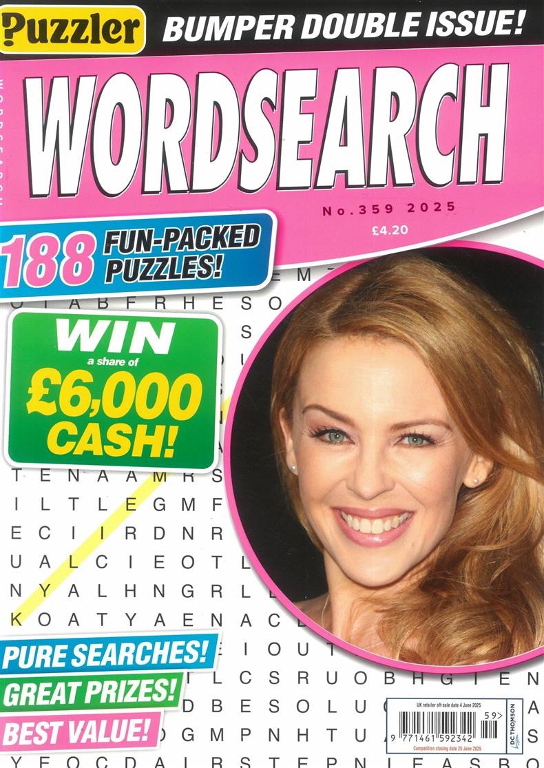 Puzzler Wordsearch - NO 359