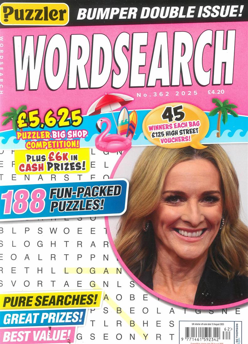 Puzzler Wordsearch - NO 362