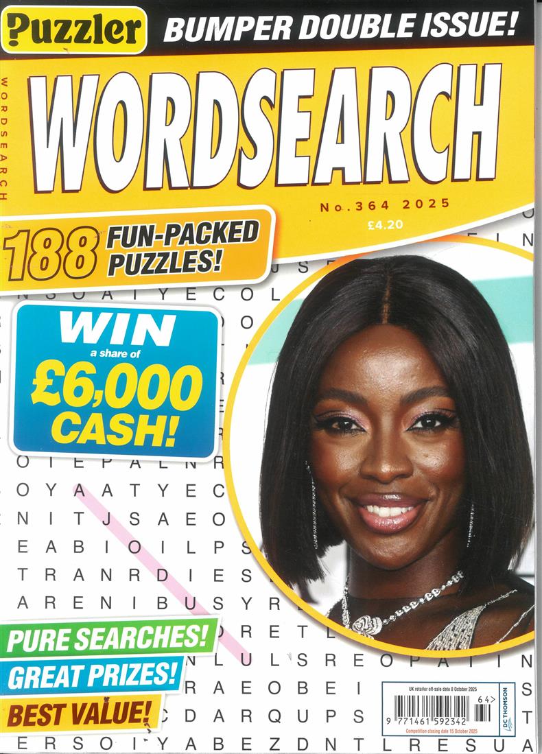 Puzzler Wordsearch - NO 364