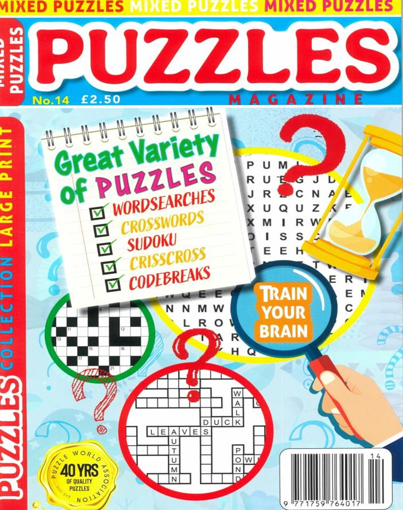 Puzzles Magazine Issue NO 14